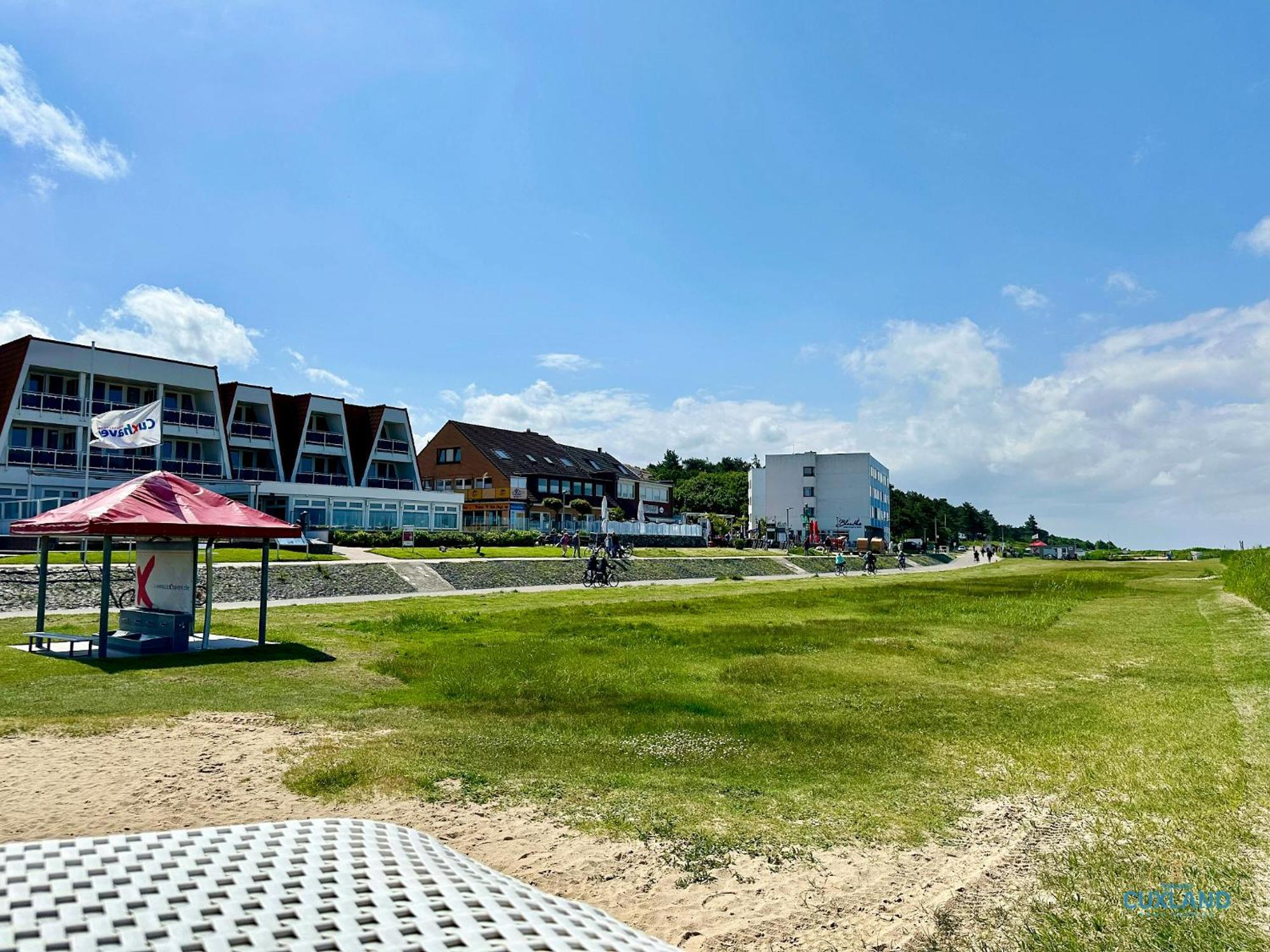 Urlaub Mit Spektakulaerer Aussicht Auf Das Wattenmeer Apartman Cuxhaven Kültér fotó