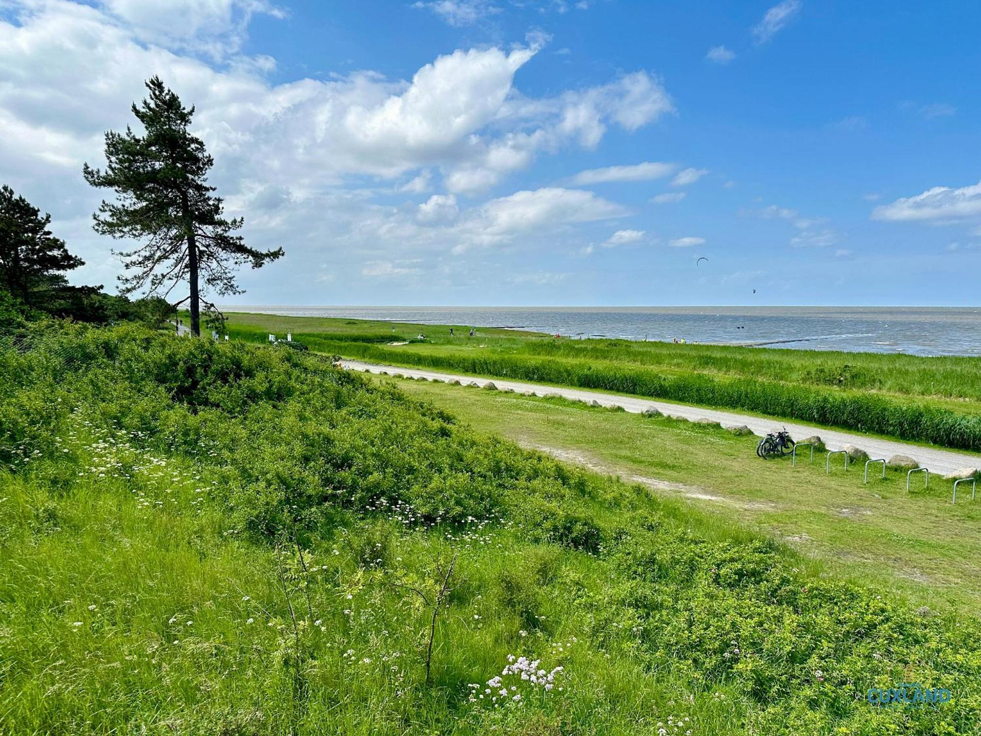 Urlaub Mit Spektakulaerer Aussicht Auf Das Wattenmeer Apartman Cuxhaven Kültér fotó